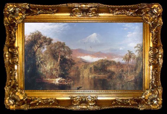 framed  Frederic E.Church Chimborazo, ta009-2